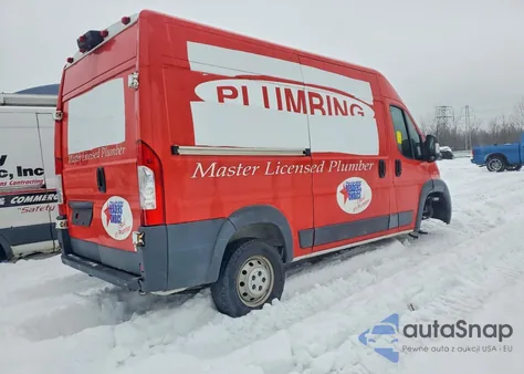 2018 Ram Promaster 2500 2500 High from USA, damaged, VIN 3C6TRVCGXJE156278